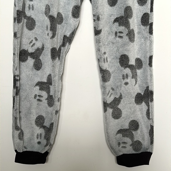DISNEY Mickey Mouse Fleece Joggers Women’s Size Medium Pajama Bottoms - Picture 10 of 15